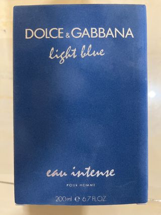 D&G Light Blue Eau Intense Pour Homme 200ml