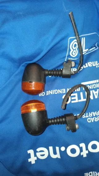 Intermitentes Ciclomotor Naranja (2 Unidades)