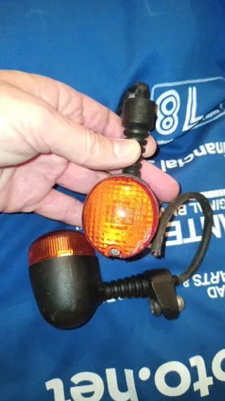 Intermitentes Ciclomotor Naranja (2 Unidades)