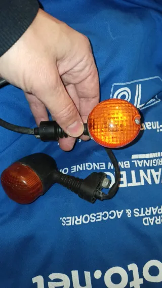 Intermitentes Ciclomotor Naranja (2 Unidades)