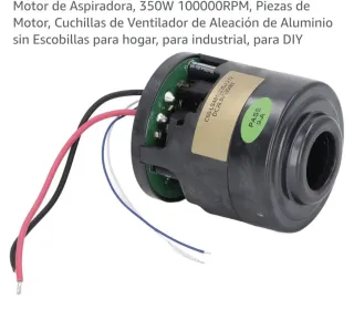 Motor Aspiradora 350W 100000RPM sin Escobillas