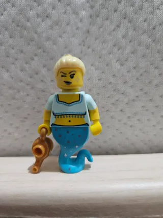 Lego Minifigura Genio Azul
