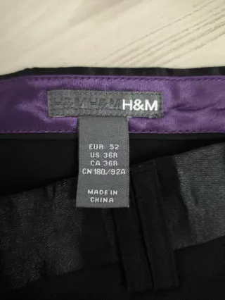Pantalón de vestir H&M Talla 52