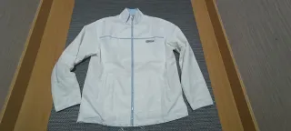 Chubasquero Ellesse blanco y azul