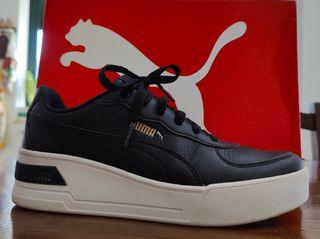 Sneakers Puma Skye Wedge Donna Nero Bianco