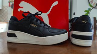 Sneakers Puma Skye Wedge Donna Nero Bianco