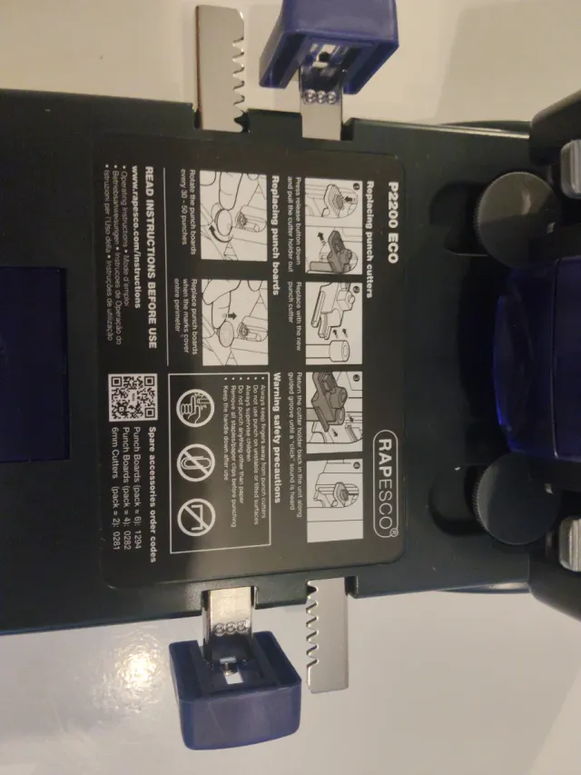 Perforadora Rapesco 2 agujeros