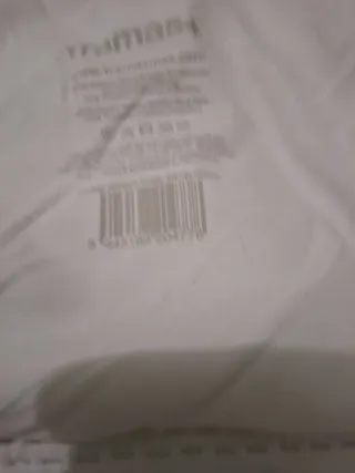 Edredón blanco poliéster casi nuevo