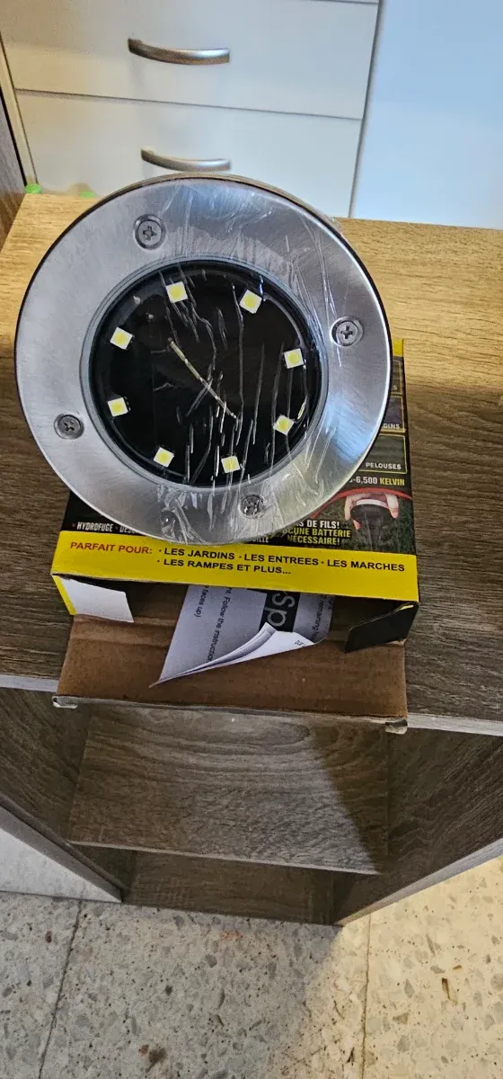 Luces Solares LED DISK LIGHTS (10 uds)