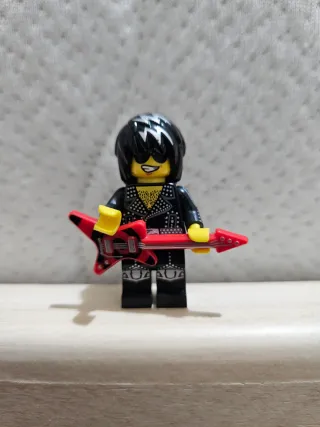 Lego Minifigura Estrella de Rock