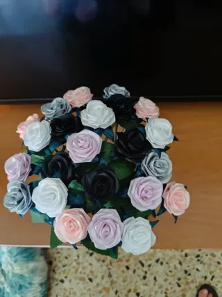 Rosas Eternas de Satén