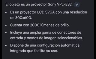 Proyector Sony VPL-E52