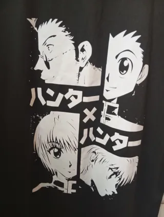 Camiseta Hunter X Hunter Anime Japonés Talla M