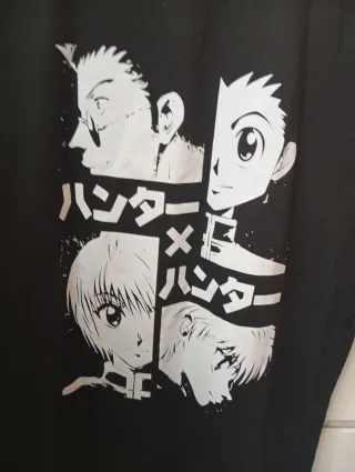 Camiseta Hunter X Hunter Anime Japonés Talla M