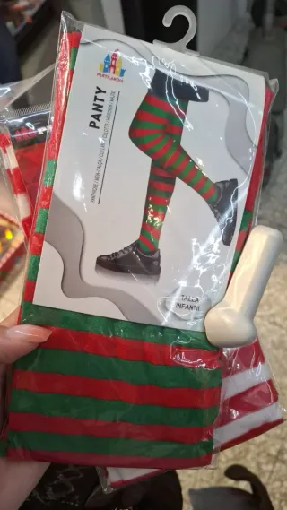 Panty Elfa Niña Talla Infantil