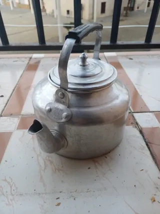 Juego de 3 cafeteras de aluminio