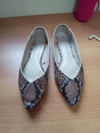 Bailarinas estampadas serpiente