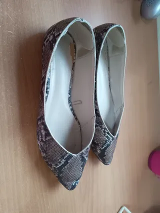 Bailarinas estampadas serpiente