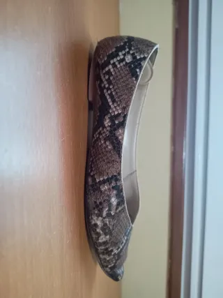 Bailarinas estampadas serpiente