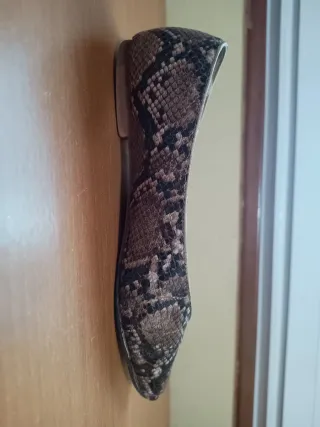 Bailarinas estampadas serpiente