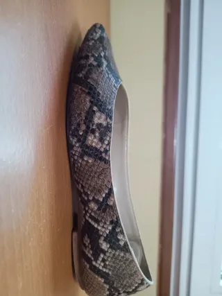 Bailarinas estampadas serpiente