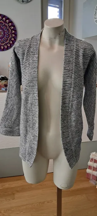 Giacca Camaieu Grigio Bianco