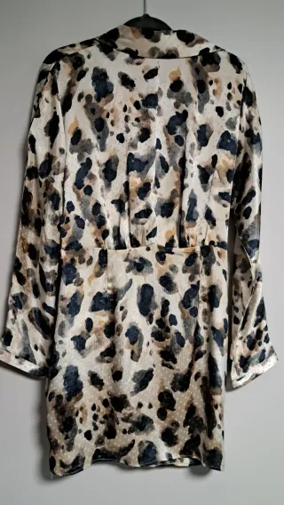 Vestido MNG estampado multicolor talla S