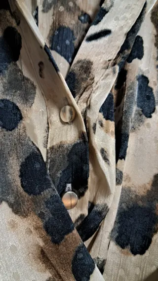 Vestido MNG estampado multicolor talla S