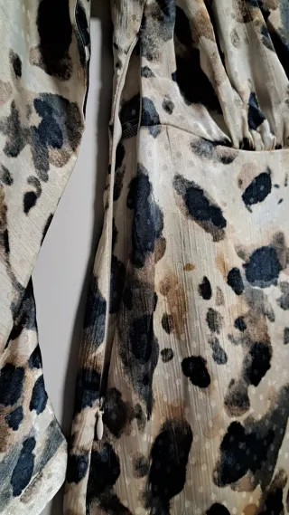 Vestido MNG estampado multicolor talla S