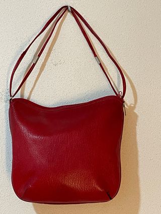 Bolso Peñalva Rojo Piel