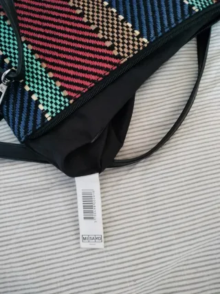 Bolso de rayas nuevo sin estrenar