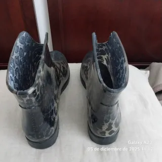 Botas de goma con estampado, print animal.