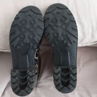 Botas de goma con estampado, print animal.