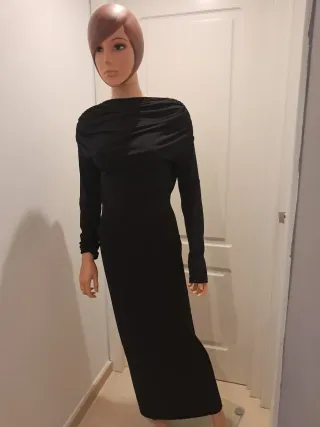 Vestido Zara Negro Talla M. Temporada new