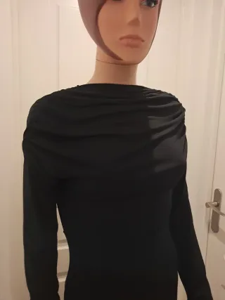 Vestido Zara Negro Talla M. Temporada new