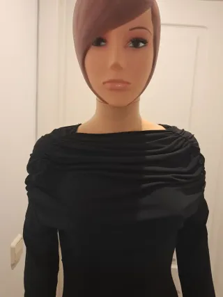 Vestido Zara Negro Talla M. Temporada new