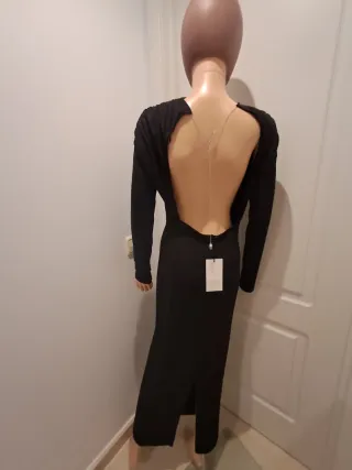 Vestido Zara Negro Talla M. Temporada new