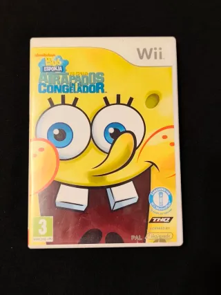 Bob Esponja Atrapados en el Congelador. Wii.
