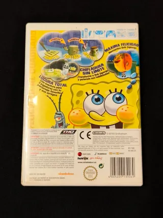 Bob Esponja Atrapados en el Congelador. Wii.