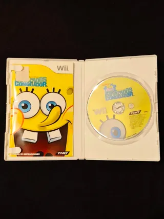 Bob Esponja Atrapados en el Congelador. Wii.