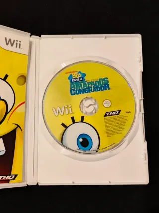 Bob Esponja Atrapados en el Congelador. Wii.