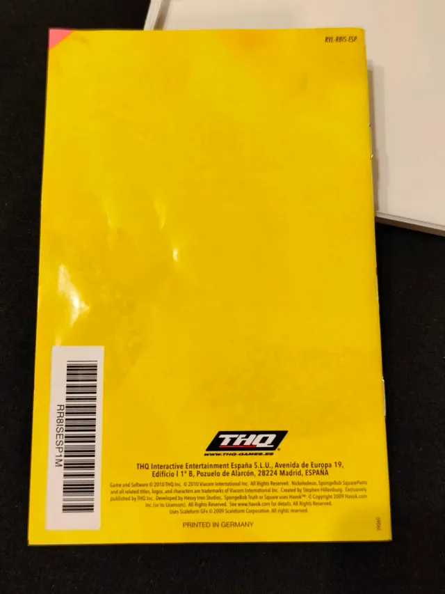 Bob Esponja Atrapados no Congelador. Wii.