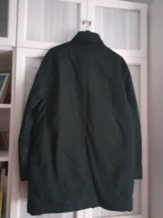 Parka Gabardina Hombre Cortefiel negra