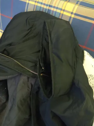 Parka Gabardina Hombre Cortefiel negra