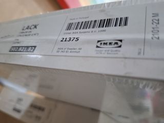 Balda LACK IKEA Blanca