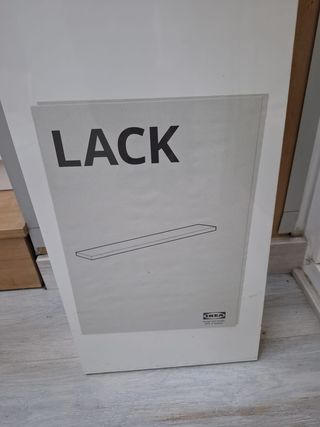 Balda LACK IKEA Blanca
