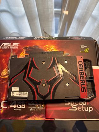 Tarjeta Gráfica Asus GTX 1050 Ti 4GB GDDR5