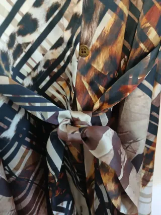 Vestido Guess Estampado Animal Print