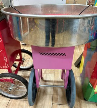 Máquina de Algodón de Azúcar Rosa