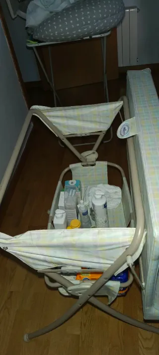 Cambiador de bebé sin bañera